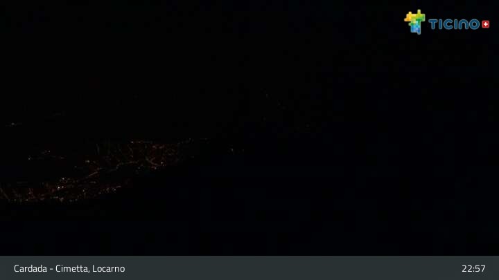 Archiv Foto Webcam Lago Maggiore: Cardada Bergstation