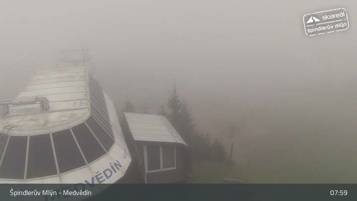 Archiv Foto Webcam Špindlerův Mlýn - Medvědín