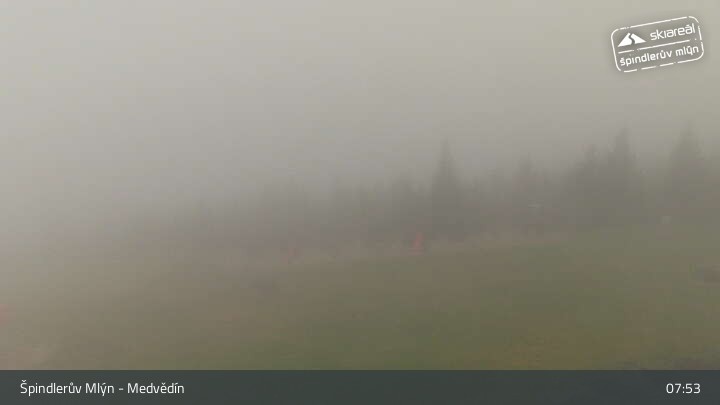 Archiv Foto Webcam Špindlerův Mlýn - Medvědín