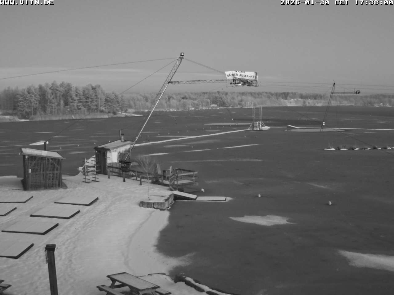 Archiv Foto Webcam Wakeboard- und Wasserskianlage am Steinberger See