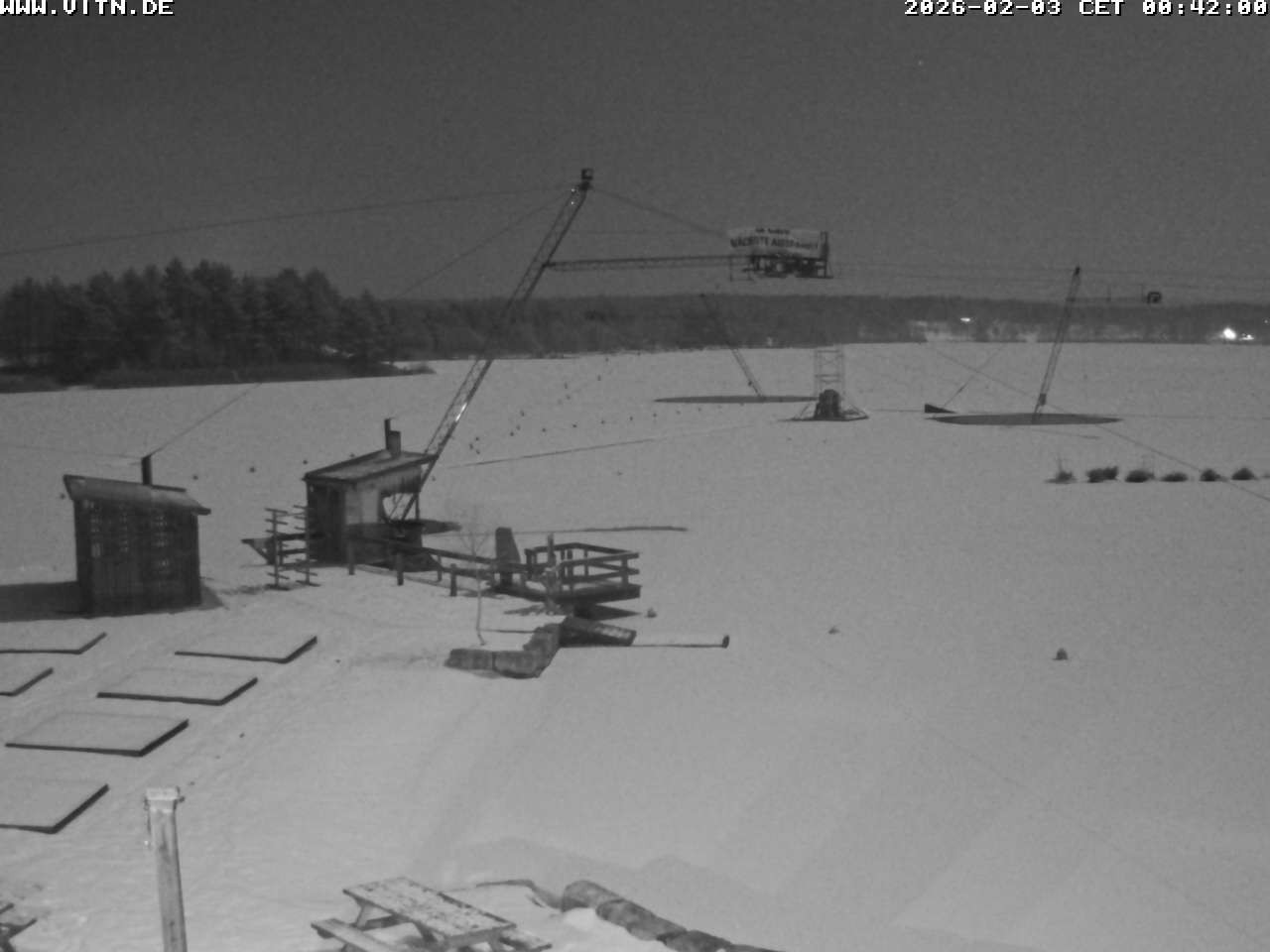 Archiv Foto Webcam Wakeboard- und Wasserskianlage am Steinberger See