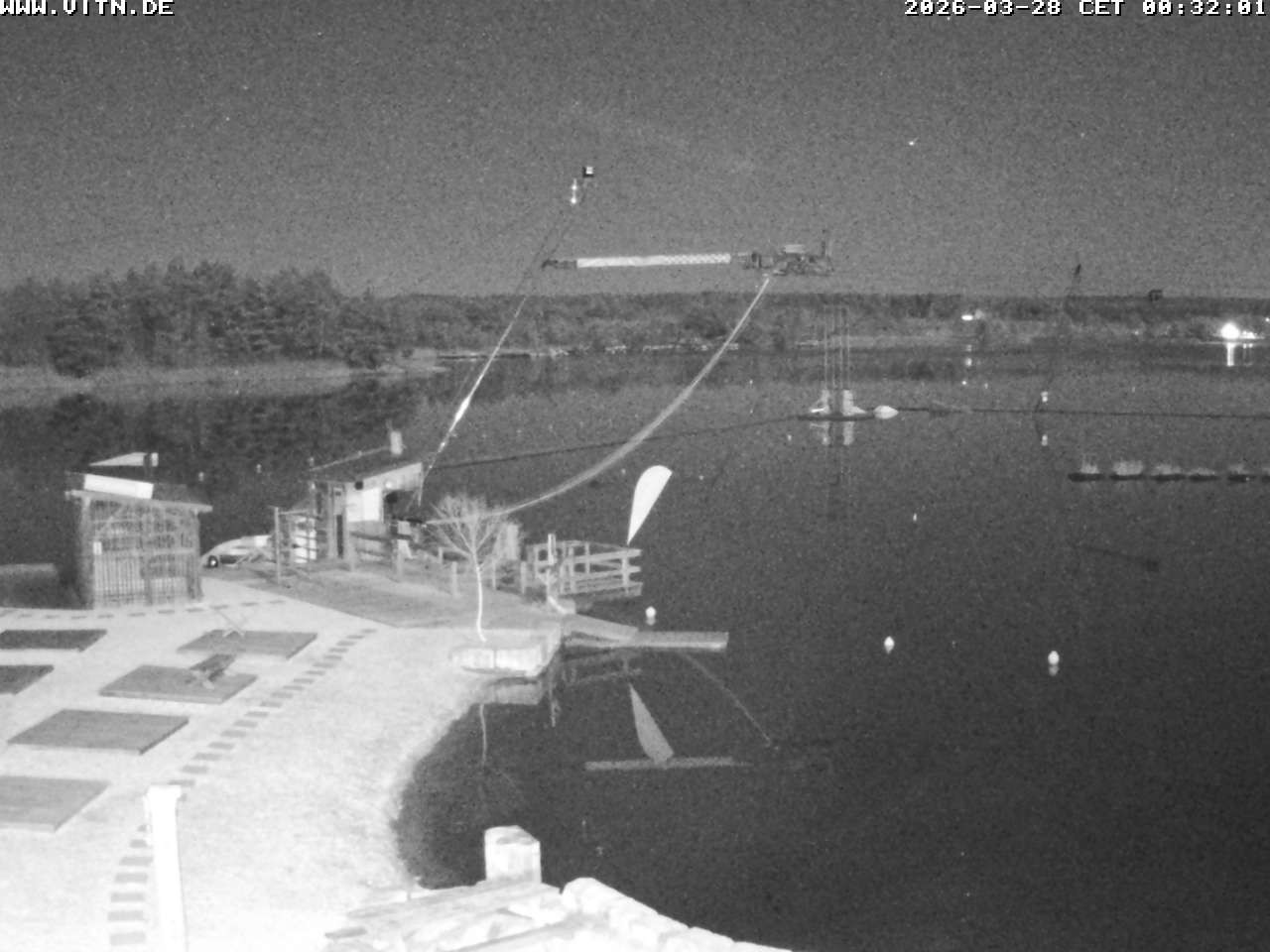 Archiv Foto Webcam Wakeboard- und Wasserskianlage am Steinberger See