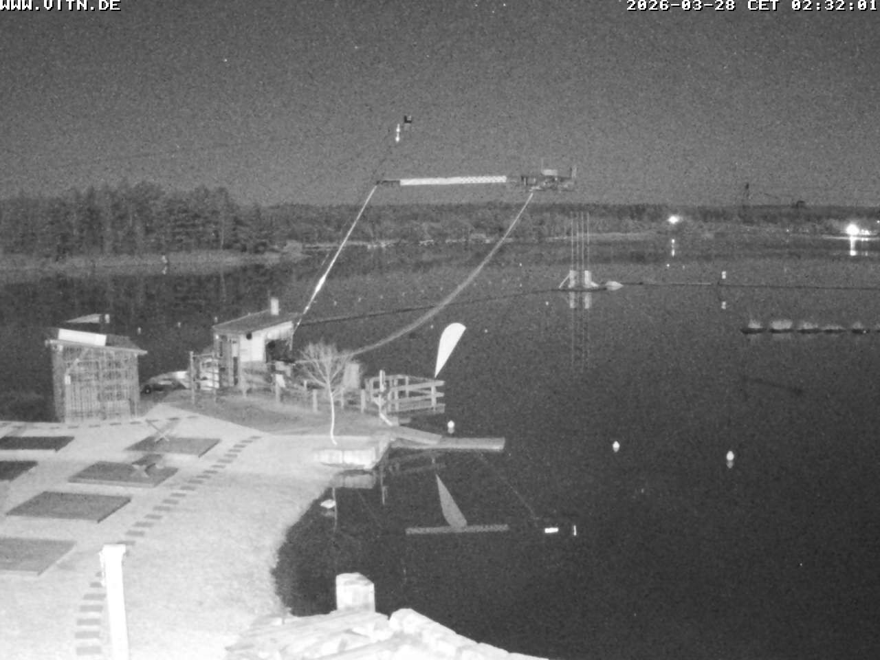 Archiv Foto Webcam Wakeboard- und Wasserskianlage am Steinberger See