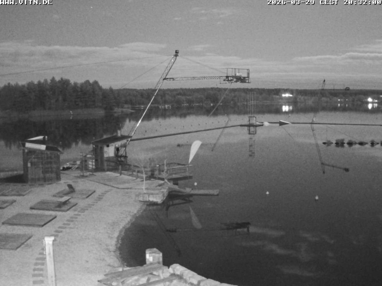 Archiv Foto Webcam Wakeboard- und Wasserskianlage am Steinberger See