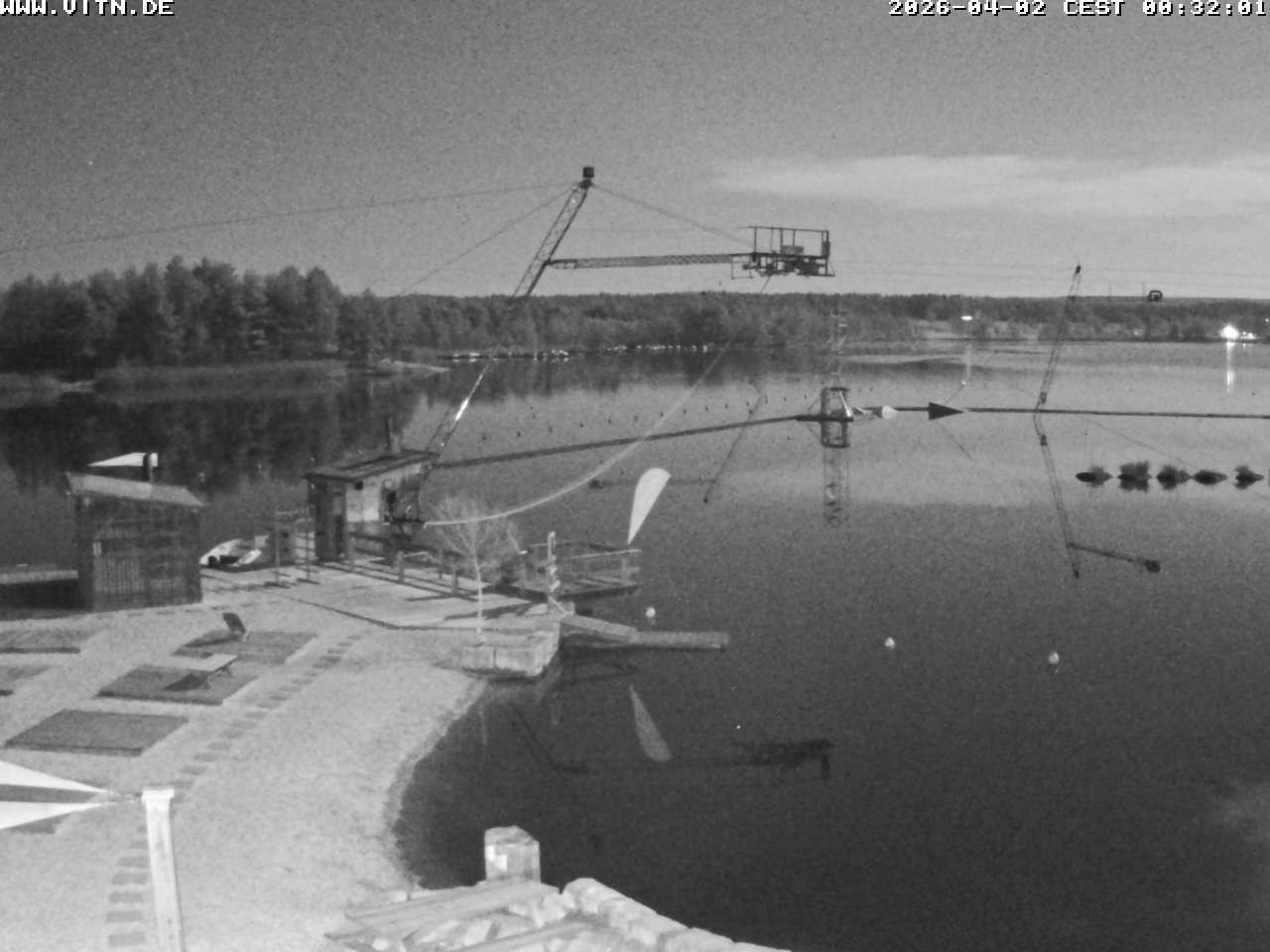 Archiv Foto Webcam Wakeboard- und Wasserskianlage am Steinberger See