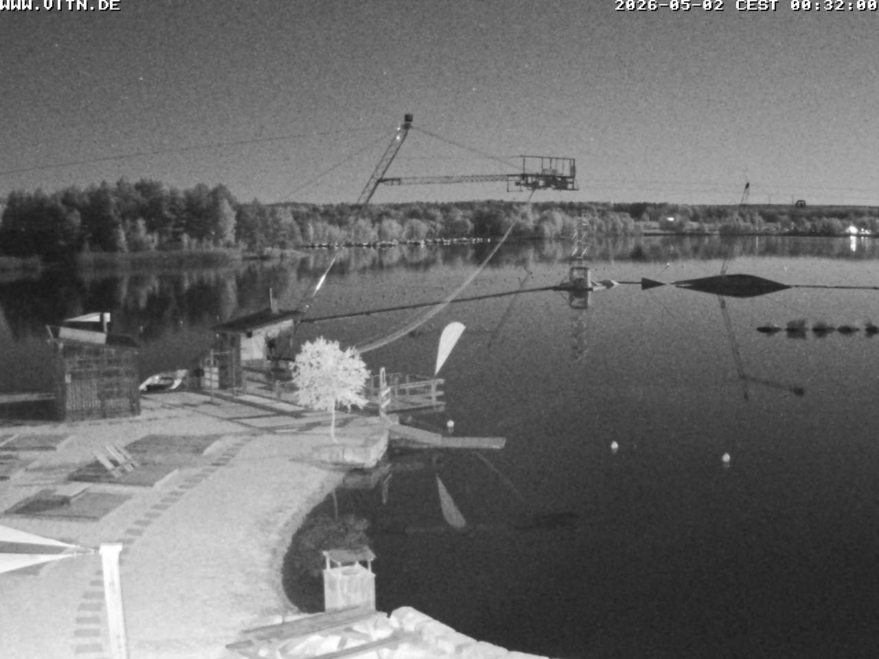 Archiv Foto Webcam Wakeboard- und Wasserskianlage am Steinberger See