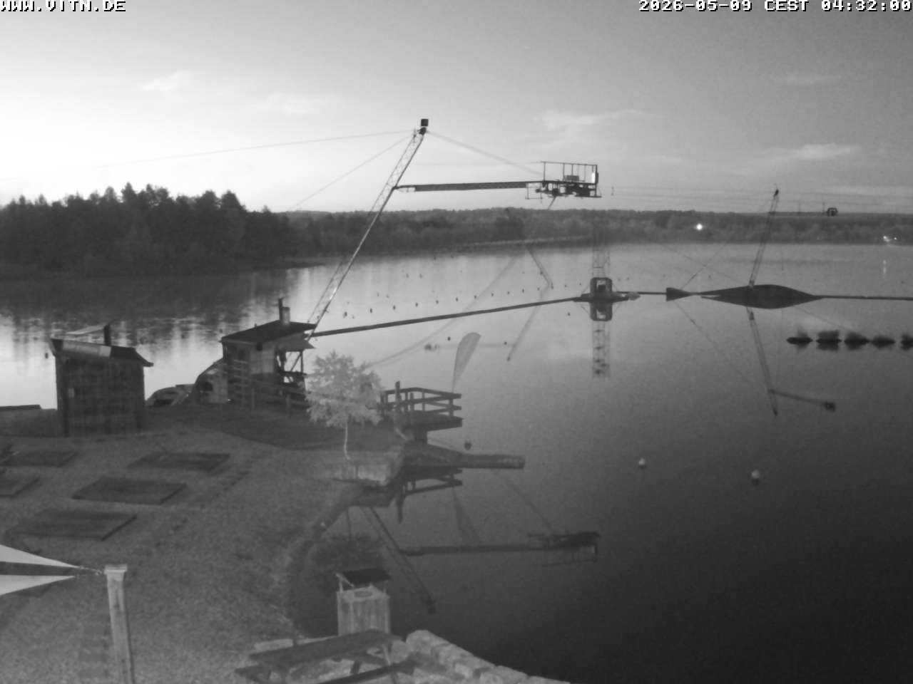 Archiv Foto Webcam Wakeboard- und Wasserskianlage am Steinberger See
