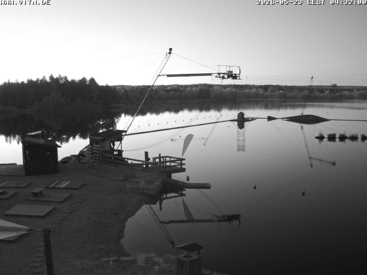 Archiv Foto Webcam Wakeboard- und Wasserskianlage am Steinberger See