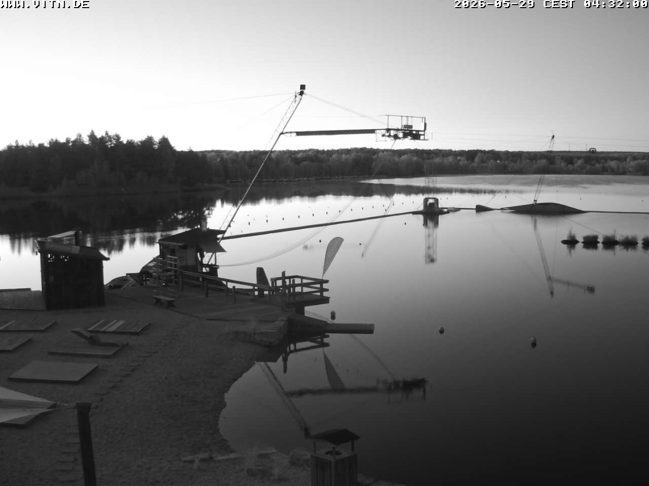 Archiv Foto Webcam Wakeboard- und Wasserskianlage am Steinberger See