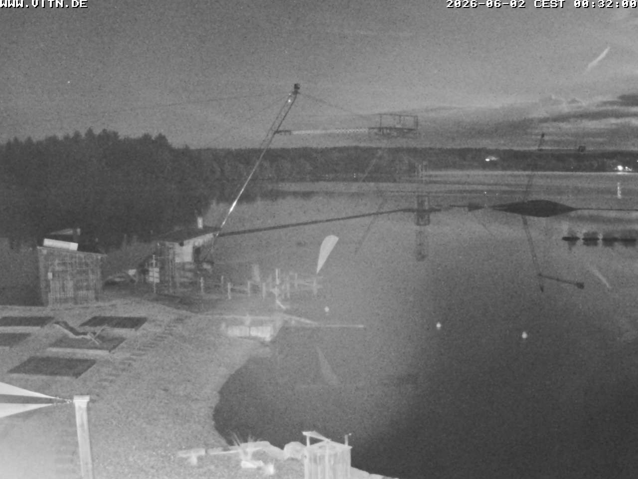Archiv Foto Webcam Wakeboard- und Wasserskianlage am Steinberger See