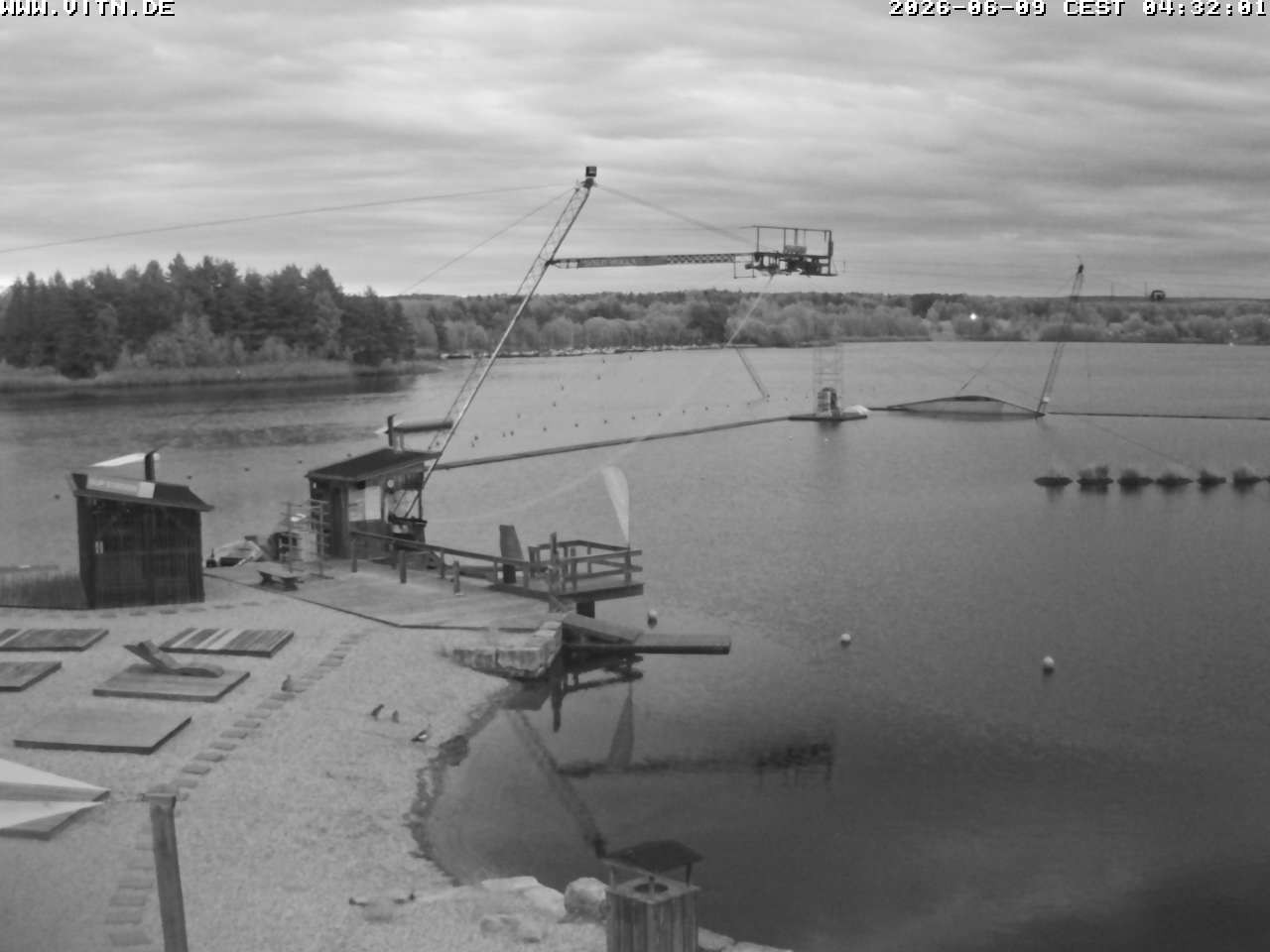 Archiv Foto Webcam Wakeboard- und Wasserskianlage am Steinberger See