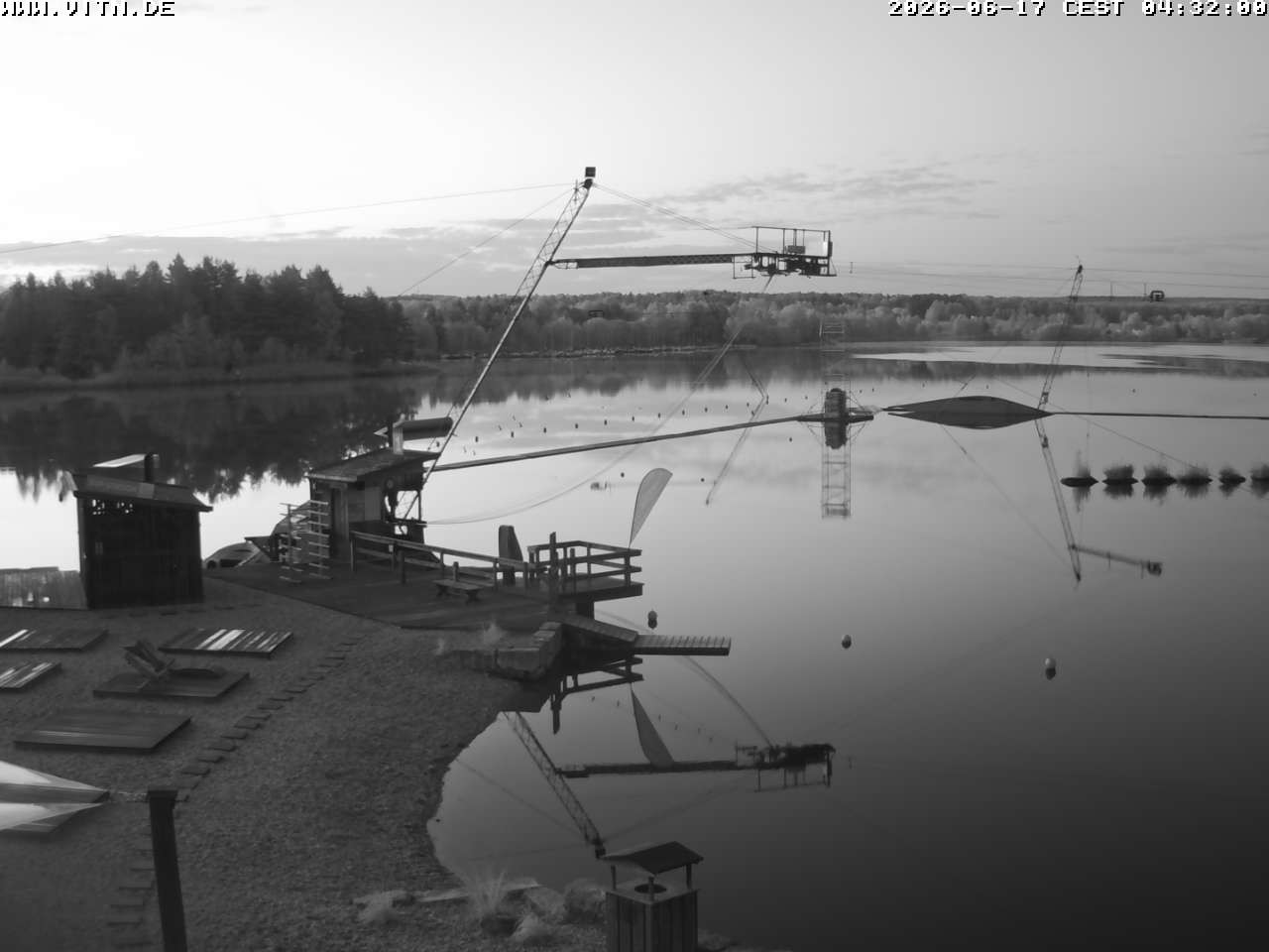 Archiv Foto Webcam Wakeboard- und Wasserskianlage am Steinberger See