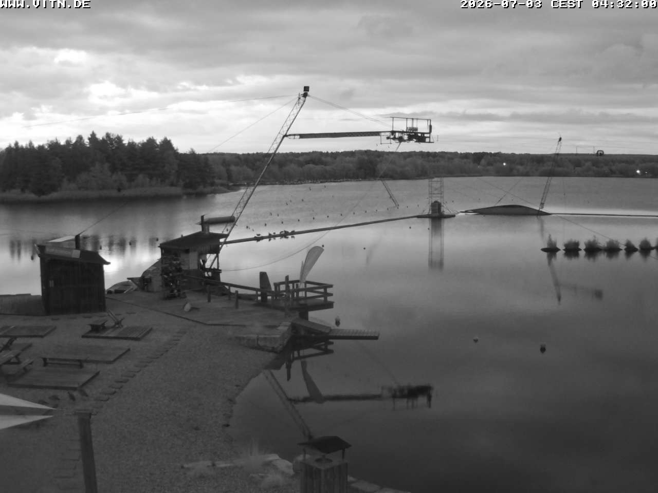 Archiv Foto Webcam Wakeboard- und Wasserskianlage am Steinberger See