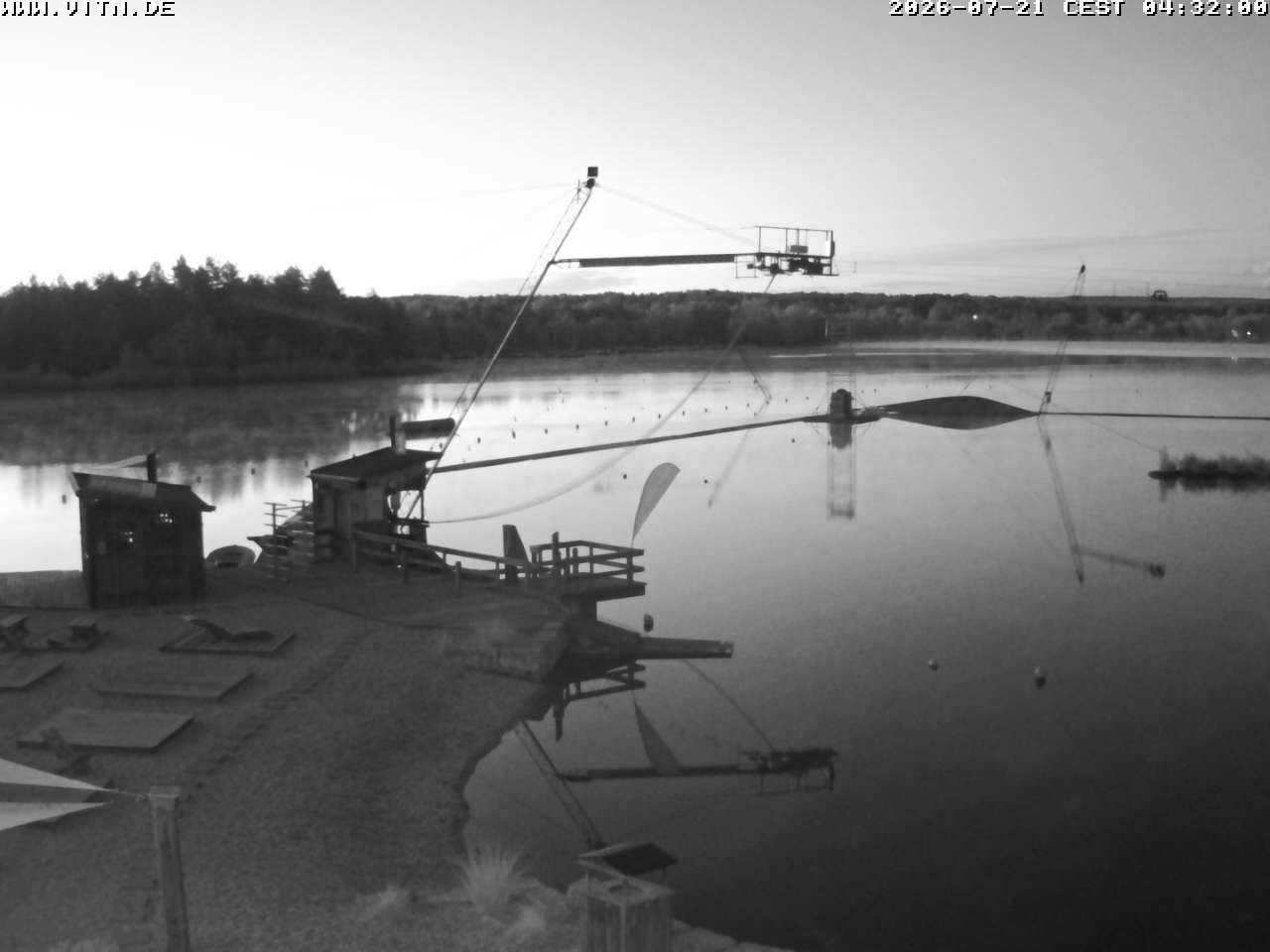 Archiv Foto Webcam Wakeboard- und Wasserskianlage am Steinberger See