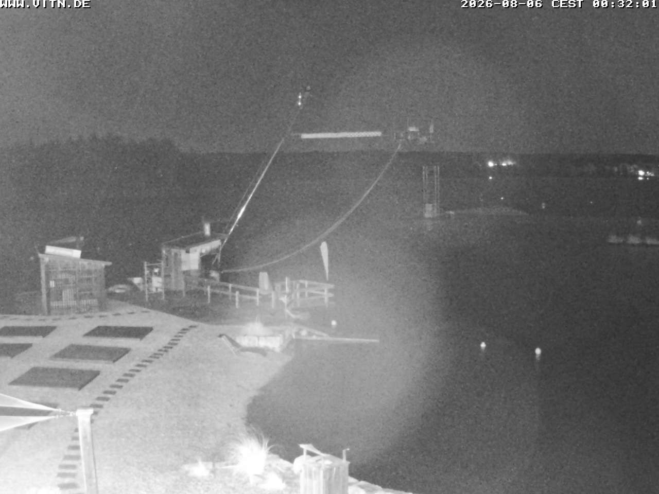 Archiv Foto Webcam Wakeboard- und Wasserskianlage am Steinberger See