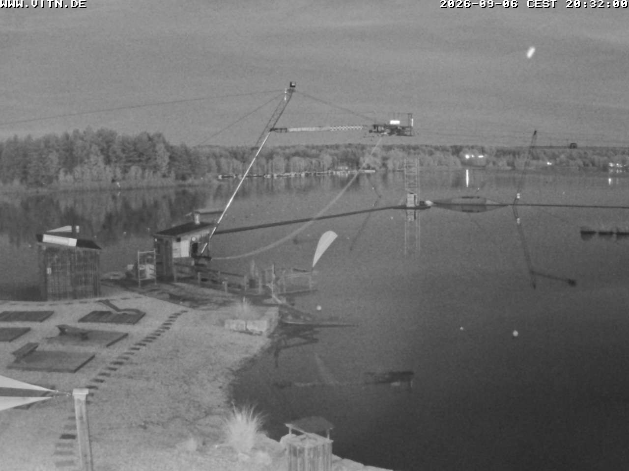 Archiv Foto Webcam Wakeboard- und Wasserskianlage am Steinberger See