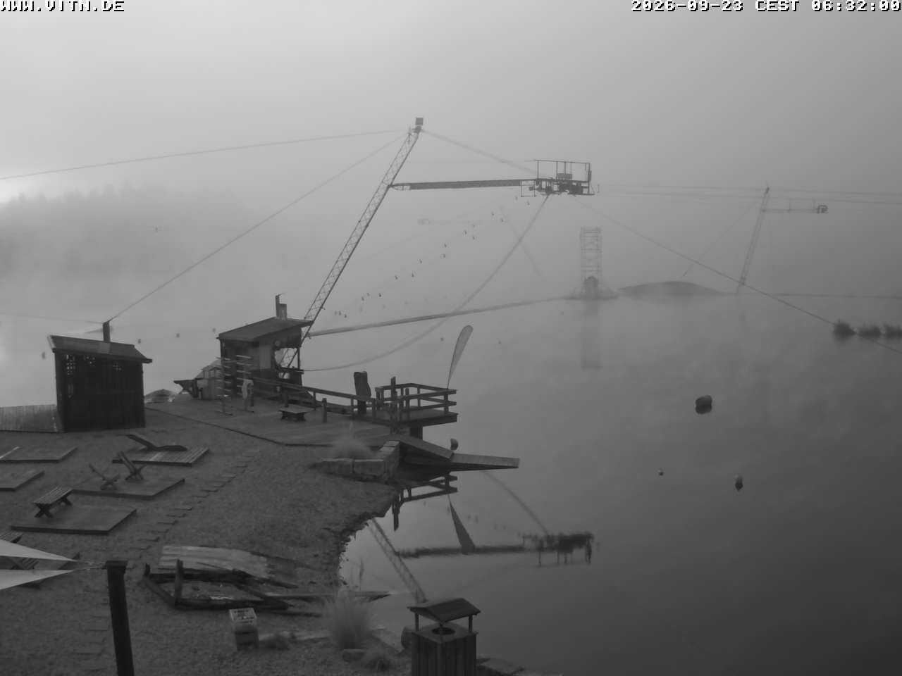 Archiv Foto Webcam Wakeboard- und Wasserskianlage am Steinberger See