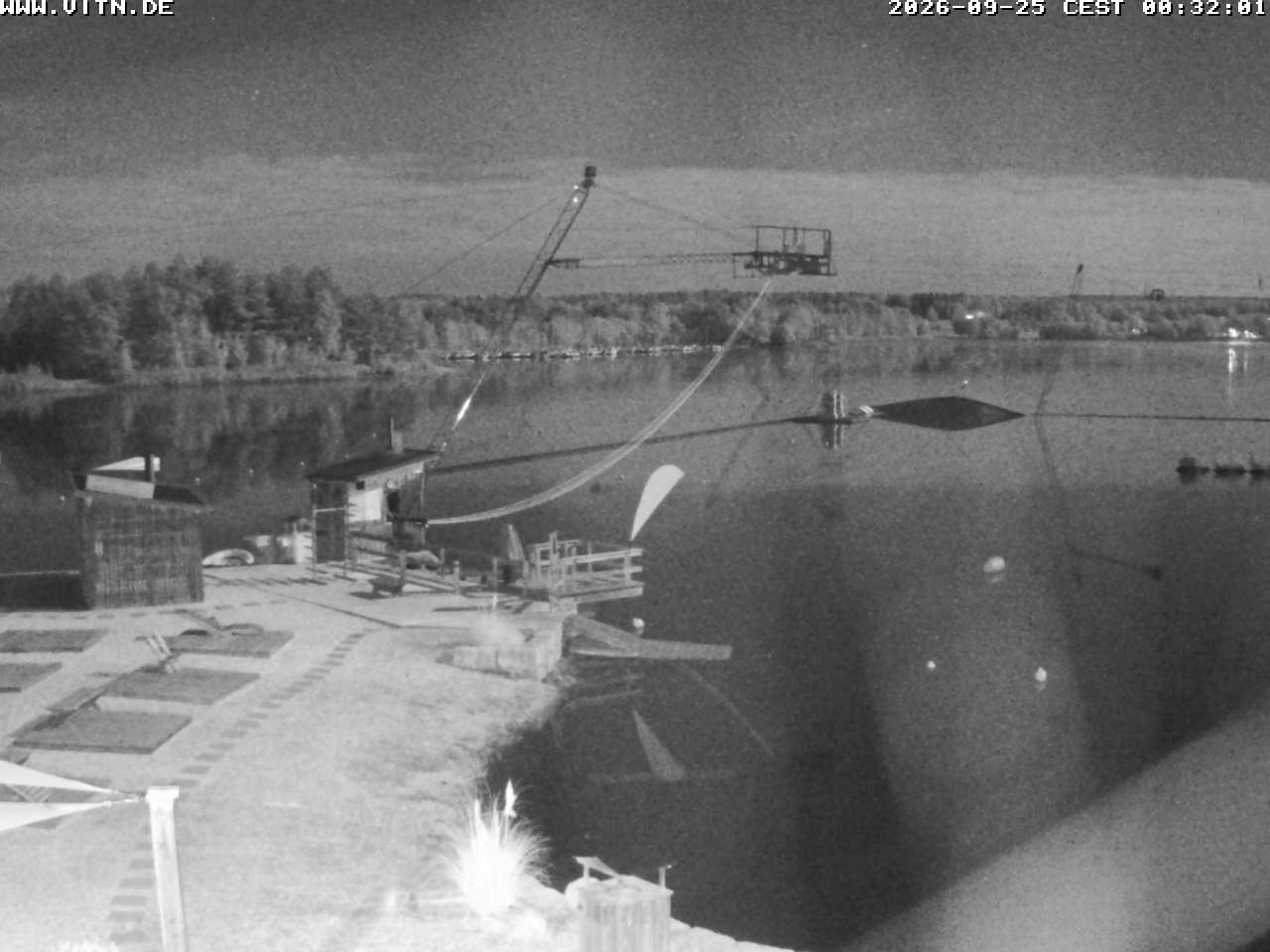 Archiv Foto Webcam Wakeboard- und Wasserskianlage am Steinberger See