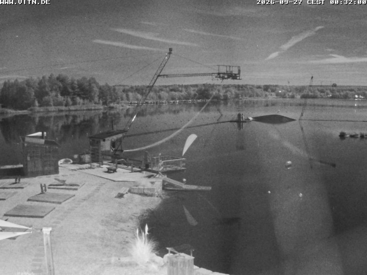 Archiv Foto Webcam Wakeboard- und Wasserskianlage am Steinberger See
