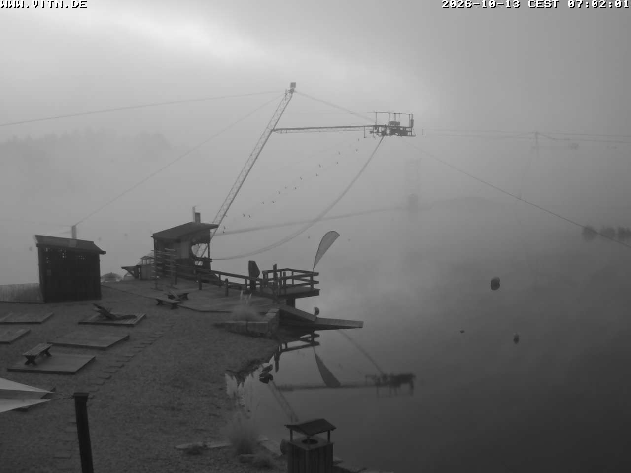 Archiv Foto Webcam Wakeboard- und Wasserskianlage am Steinberger See