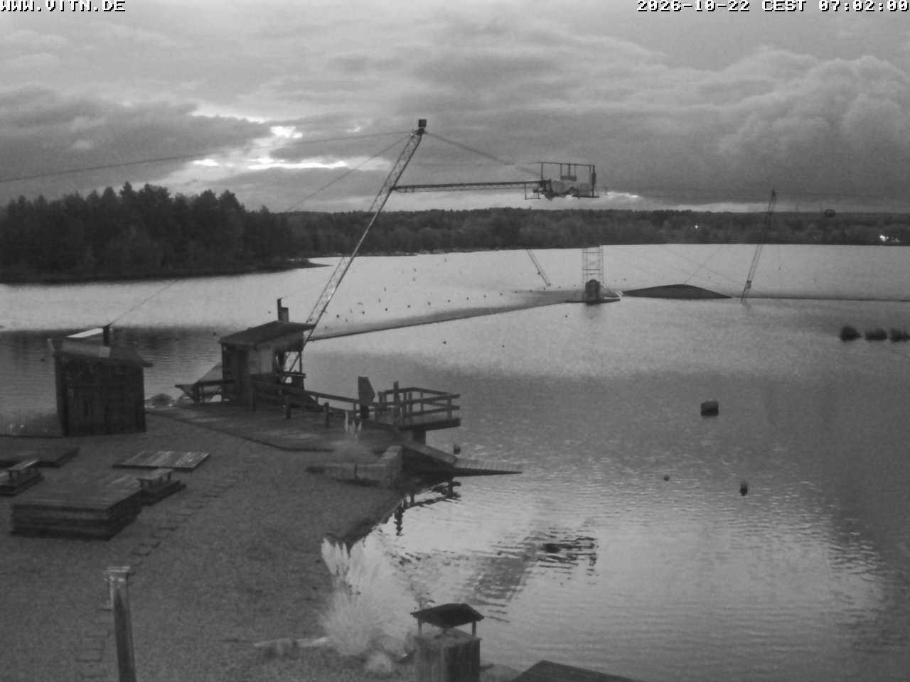 Archiv Foto Webcam Wakeboard- und Wasserskianlage am Steinberger See
