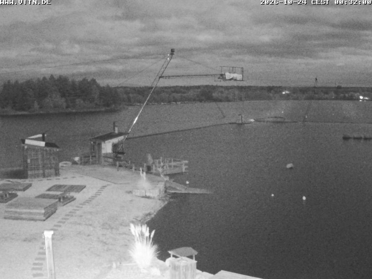 Archiv Foto Webcam Wakeboard- und Wasserskianlage am Steinberger See