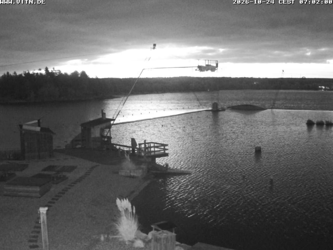 Archiv Foto Webcam Wakeboard- und Wasserskianlage am Steinberger See