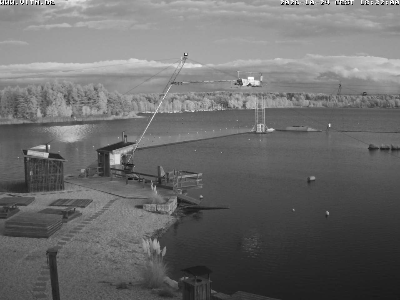 Archiv Foto Webcam Wakeboard- und Wasserskianlage am Steinberger See