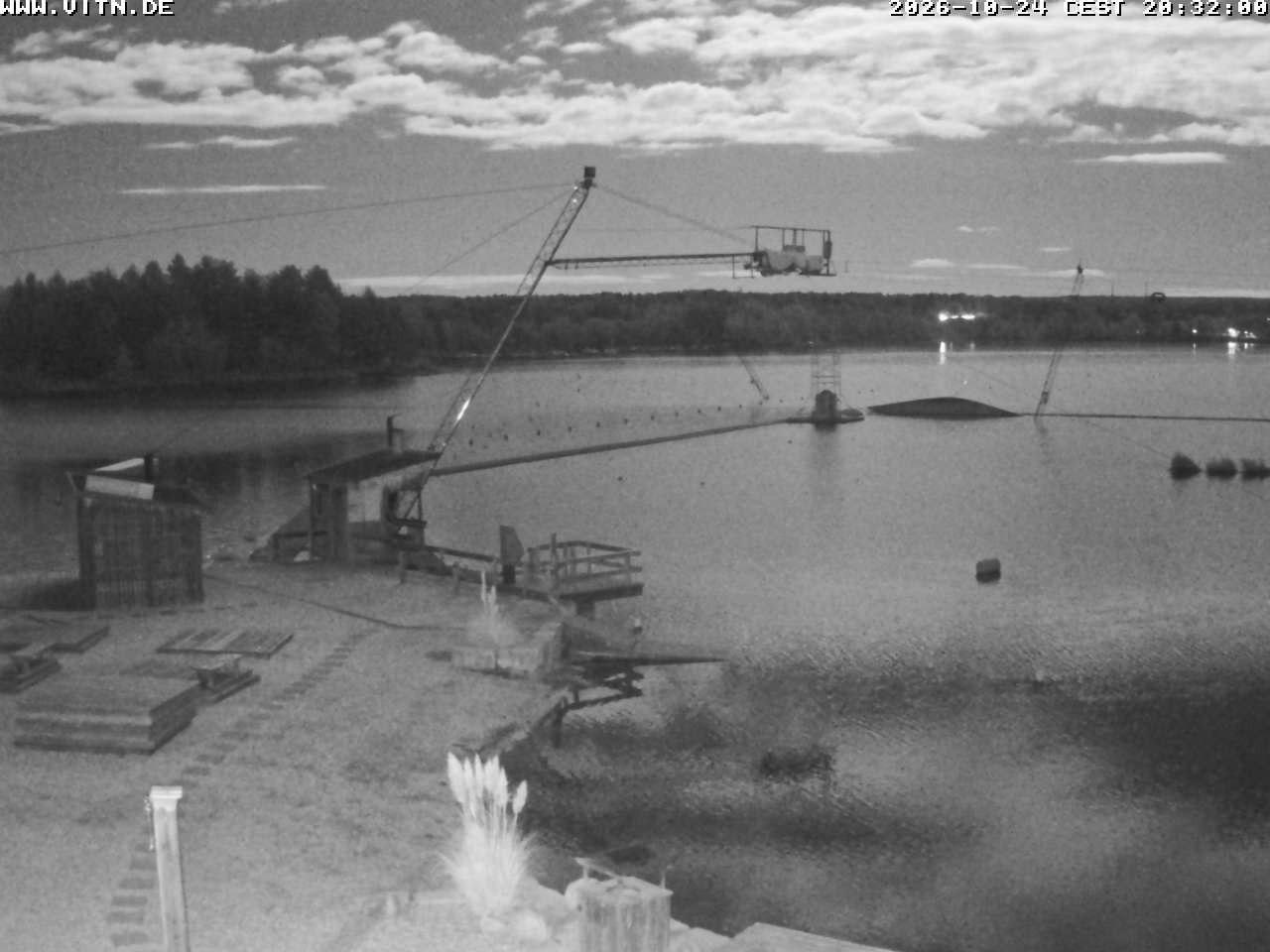 Archiv Foto Webcam Wakeboard- und Wasserskianlage am Steinberger See