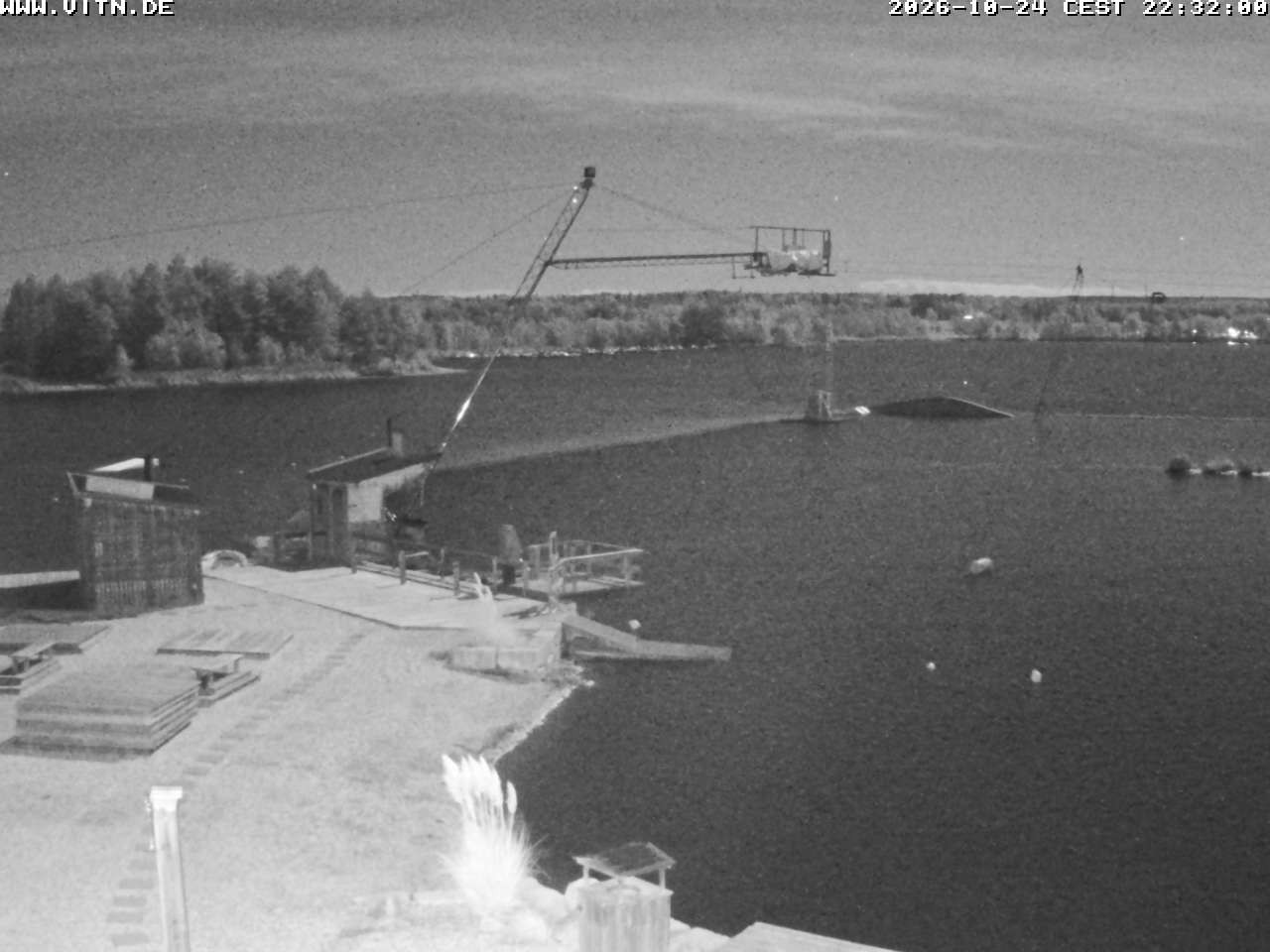 Archiv Foto Webcam Wakeboard- und Wasserskianlage am Steinberger See
