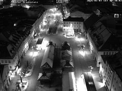 Archiv Foto Webcam Deggendorf mit Blick auf den oberen Stadtplatz