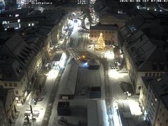 Archiv Foto Webcam Deggendorf mit Blick auf den oberen Stadtplatz