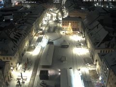Archiv Foto Webcam Deggendorf mit Blick auf den oberen Stadtplatz