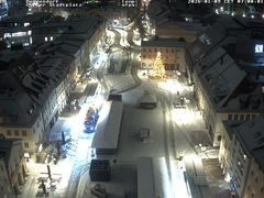 Archiv Foto Webcam Deggendorf mit Blick auf den oberen Stadtplatz