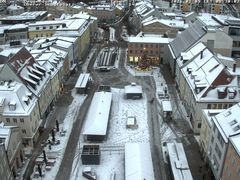 Archiv Foto Webcam Deggendorf mit Blick auf den oberen Stadtplatz