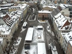 Archiv Foto Webcam Deggendorf mit Blick auf den oberen Stadtplatz