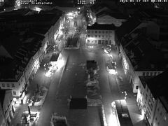 Archiv Foto Webcam Deggendorf mit Blick auf den oberen Stadtplatz