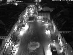 Archiv Foto Webcam Deggendorf mit Blick auf den oberen Stadtplatz
