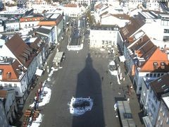 Archiv Foto Webcam Deggendorf mit Blick auf den oberen Stadtplatz