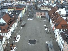 Archiv Foto Webcam Deggendorf mit Blick auf den oberen Stadtplatz