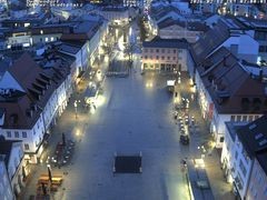 Archiv Foto Webcam Deggendorf mit Blick auf den oberen Stadtplatz