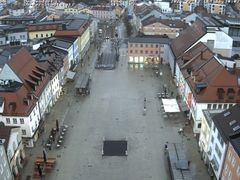 Archiv Foto Webcam Deggendorf mit Blick auf den oberen Stadtplatz