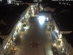 Archiv Foto Webcam Deggendorf mit Blick auf den oberen Stadtplatz