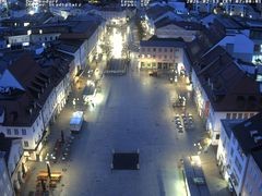 Archiv Foto Webcam Deggendorf mit Blick auf den oberen Stadtplatz