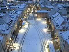 Archiv Foto Webcam Deggendorf mit Blick auf den oberen Stadtplatz
