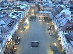 Archiv Foto Webcam Deggendorf mit Blick auf den oberen Stadtplatz