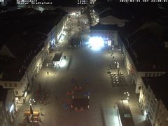 Archiv Foto Webcam Deggendorf mit Blick auf den oberen Stadtplatz