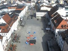 Archiv Foto Webcam Deggendorf mit Blick auf den oberen Stadtplatz