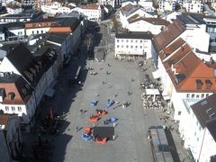 Archiv Foto Webcam Deggendorf mit Blick auf den oberen Stadtplatz