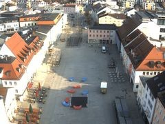 Archiv Foto Webcam Deggendorf mit Blick auf den oberen Stadtplatz